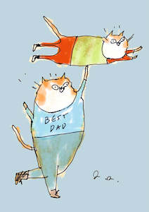 Art Press - Best Dad - Fathers Day Card