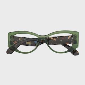 Captivated Eyewear: Priscilla - Green +2.5