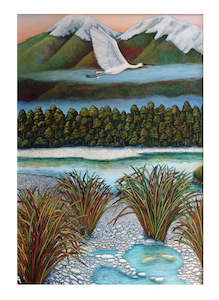 Clare Reilly - Journeying Inland - Card