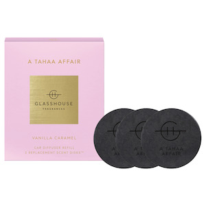 Glasshouse: Glasshouse   3 Replacement Scent Disks for Car Diffuser - A TAHAA AFFAIR