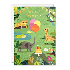 James Ellis - Elephant, Giraffe Happy Birthday