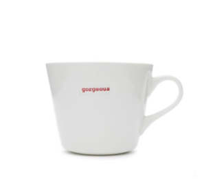 Bucket Mug "Gorgeous"