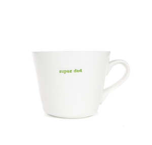 Bucket mug super dad