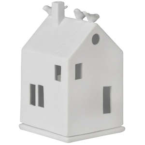 Radar: Bird Porcelain Tealight House