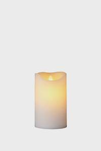 Sirius: SIRIUS Sara Candle 75*100 - White RECHARGEABLE