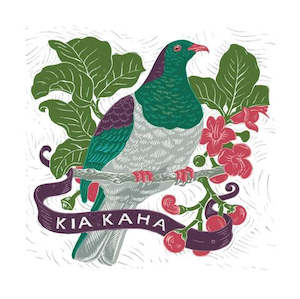 Wolfkamp & Stone - Kereru Native Wood Pigeon - Card