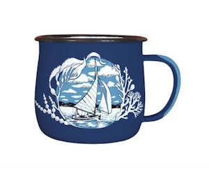 Wolfkamp & Stone - P Class - Enamel Mug