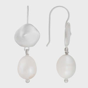 Silver Nomad Hooks with Pearl