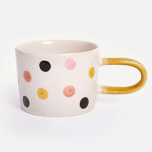 Glasses And Mugs: Coloured Spots Mug