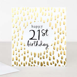 Birthday: Caroline Gardener - Happy 21st Birthday   - 21st Birthday Card
