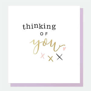 Sympathy: Caroline Gardner - XXX - Thinking of You Card