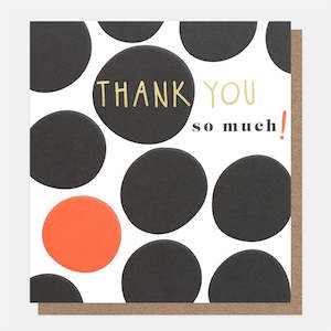 Caroline Gardner - Thank You So Much - Thank You Card