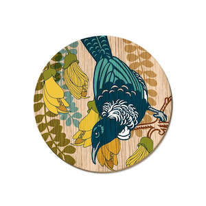 Wolfkamp & Stone - Screenprint Tui - Coaster