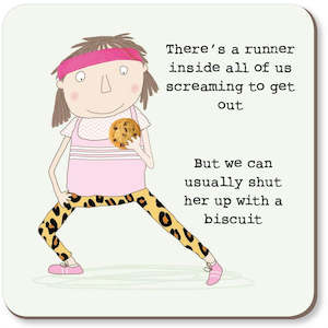 Coasters Place Mats: Rosie Made a Thing - Runner Biscuit - Coaster