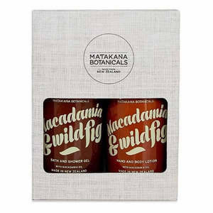 Wellbeing Fragrances Perfume: Matakana Botanicals Macadamia and Wild Fig Gift Pack