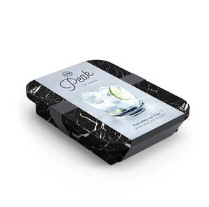 Ice Cube Tray Everyday Marble Black