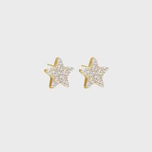 Etoile Studs (CZ/Gold)