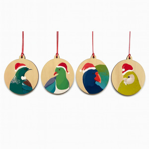 Christmas Baubles - Set of 4 - Tui
