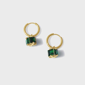 Fv: Steel Me Green Lantern Earrings