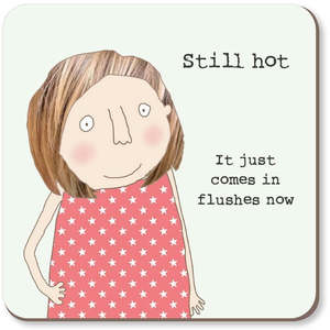 Rosie Made a Thing - Flushes  - Coaster