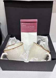 Gift Sets: McGlashen "specked" Coffee Cup ( 2 Pack ) with Honest Hot Choc