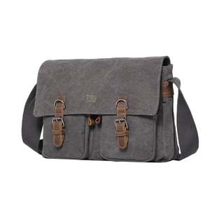Work: Classic 210 Satchel Bag - Charcoal