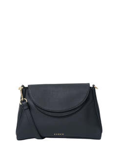 Beckett Shoulder Bag Black Luxe