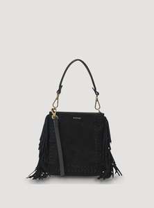 Evening Bags: Coco Mini Bag Suede Black