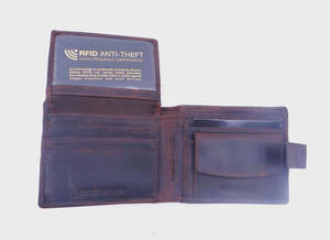 Wallets: Mens Wallet - Brown