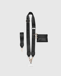 Bag Accessories: Louenhide Mia Phone Converter Strap Black