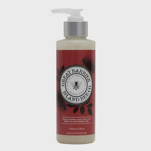 Bath And Body: Great Barrier Island Bee Co Pohutukawa & Pawpaw Bath & Shower Gel