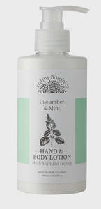 Healthcare: Earth Botanics Cucumber & Mint Body Lotion - 300ml