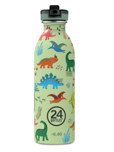 Drink Bottles: 24Bottles Kids Bottle - Jurassic Friends (500ml)