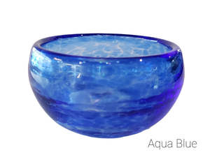 Home Decor: Ring Bowl - Aqua Blue