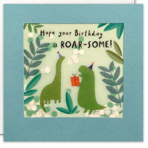 Cards Stationery: Hope your Birthday is ROAR-SOME! Shakie Card