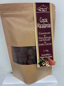 Taste Of Matakana: Cocoa Macadamia nuts - 175g