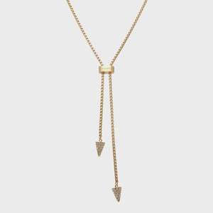 Voltage Lariat CZ + Gold