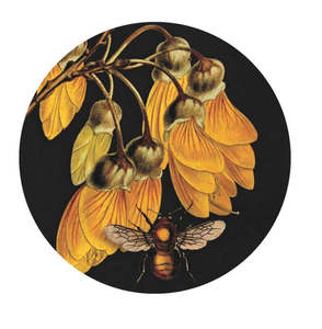 Kowhai & Bee Cosmetic Mirror