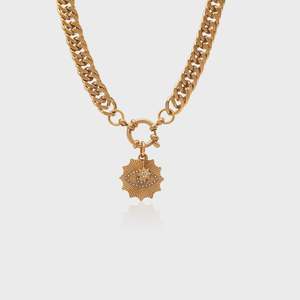 Necklaces 1: Nova Necklace CZ + Gold