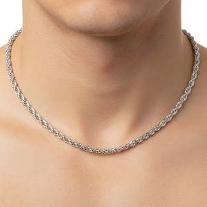 Mens Jewellery: Rochet – Conquest Stainless Steel Chain Necklace