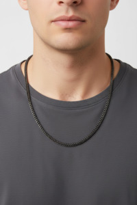 Mens Jewellery: Rochet – Major Vintage Steel Necklace