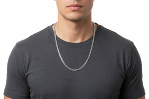 Rochet – Major Polished Steel Necklace