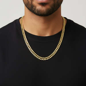 Mens Jewellery: Rochet – Crooner Satin Steel Necklace