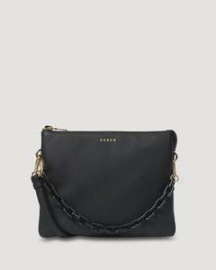 Bags 1: Matilda Crossbody - Black + Tonal Chain
