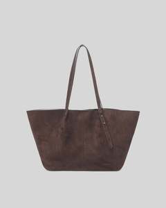 Bags 1: Sawyer Suedette Tote Bag Chocolate