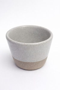 Espresso Tulip Tumbler - White/Grey