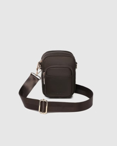 Casual Bags: Lyla Phone Bag - Chocolate