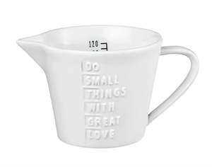 Rader - Do Small Things - Porcelain Measuring Jug