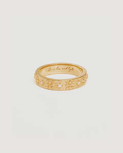 Rings 1: 18k Gold Vermeil Live in Grace Ring