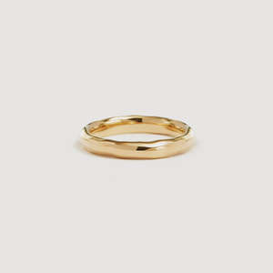 18k Gold Vermeil Lover Medium Ring - Size 7